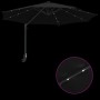 Parasol de jardín montado en la pared con LEDs Negro 248 cm | Foro24.es | Tu tienda online para hogar, jardín y más Foro24.es
