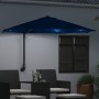 Paraguas de Jardín Montado en la Pared con LEDs Azul Cielo 248 cm | Foro24.es | Tu tienda online para hogar, jardín y más Foro24.es