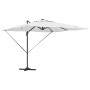 Parasol Cantilever Roma con LEDs Arena 286x285x270 cm Aluminio | Foro24.es | Tu tienda online para hogar, jardín y más Foro24.es