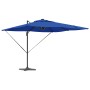 Parasol Cantilever Roma con LEDs Azul Celeste 286x285x270 cm Aluminio | Foro24.es | Tu tienda online para hogar, jardín y más Foro24.es