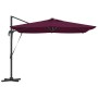 Sombrilla Cantilever Roma con LEDs Borgoña 286x285x270 cm Aluminio von , Sonnenschirme - Ref: Foro24-42003325, Preis: 282,33 ...