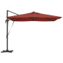 Parasol Cantilever Roma con LEDs Terracota 286x285x270 cm Aluminio | Foro24.es | Tu tienda online para hogar, jardín y más Foro24.es