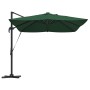 parasol cantilever Roma de con LEDs verde 352x251x265 cm aluminio | Foro24.es | Tu tienda online para hogar, jardín y más Foro24.es