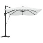 Parasol Cantilever con LEDs Arena 352x251x265 cm Aluminio von , Sonnenschirme - Ref: Foro24-42003327, Preis: 304,67 €, Rabatt: %