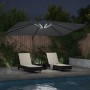 Parasol Cantilever Roma de con LEDs Antracita 352x251x265 cm Aluminio von , Sonnenschirme - Ref: Foro24-42003329, Preis: 304,...