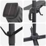 Parasol Cantilever Roma de con LEDs Antracita 352x251x265 cm Aluminio von , Sonnenschirme - Ref: Foro24-42003329, Preis: 304,...