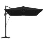 Sombrilla Cantilever Roma con LEDs Negra 352x251x265 cm Aluminio | Foro24.es | Tu tienda online para hogar, jardín y más Foro24.es