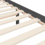 Gray solid wood bed frame with headboard 200x200 cm by vidaXL, Beds and slatted bases - Ref: Foro24-3193813, Price: 172,41 €,...