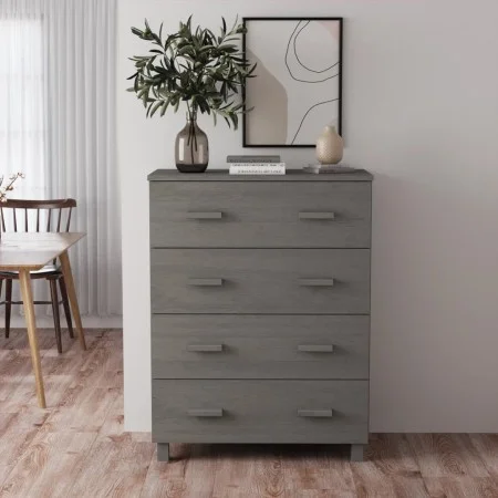 Anrichte HAMAR Massivholz Kiefer hellgrau 79x40x103,5 cm von vidaXL, Sideboards - Ref: Foro24-340427, Preis: 110,41 €, Rabatt: %