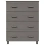 Anrichte HAMAR Massivholz Kiefer hellgrau 79x40x103,5 cm von vidaXL, Sideboards - Ref: Foro24-340427, Preis: 110,41 €, Rabatt: %