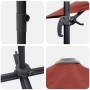 Sombrilla Cantilever Terracota Poliéster, Acero Grande | Foro24.es | Tu tienda online para hogar, jardín y más Foro24.es