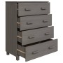 Anrichte HAMAR Massivholz Kiefer hellgrau 79x40x103,5 cm von vidaXL, Sideboards - Ref: Foro24-340427, Preis: 111,53 €, Rabatt: %