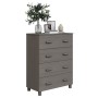 Anrichte HAMAR Massivholz Kiefer hellgrau 79x40x103,5 cm von vidaXL, Sideboards - Ref: Foro24-340427, Preis: 111,53 €, Rabatt: %
