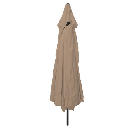 Paraguas de Jardín  ø395x245 cm Taupe | Foro24.es | Tu tienda online para hogar, jardín y más Foro24.es
