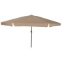 Paraguas de Jardín  ø395x245 cm Taupe | Foro24.es | Tu tienda online para hogar, jardín y más Foro24.es
