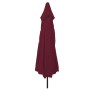 Parasol de jardín ø395x245 cm Rojo Burdeos by , Umbrellas - Ref: Foro24-42003640, Price: 92,31 €, Discount: %