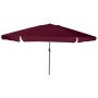 Parasol de jardín ø395x245 cm Rojo Burdeos by , Umbrellas - Ref: Foro24-42003640, Price: 92,31 €, Discount: %