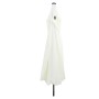 Paraguas de Jardín con Luces LED ø395x245 cm Blanco Arena von , Sonnenschirme - Ref: Foro24-42003644, Preis: 97,53 €, Rabatt: %