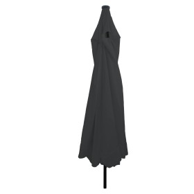 Parasol de Jardín con Luces LED ø395x245 cm Antracita von , Sonnenschirme - Ref: Foro24-42003646, Preis: 97,04 €, Rabatt: %