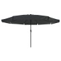 Parasol de Jardín con Luces LED ø395x245 cm Antracita von , Sonnenschirme - Ref: Foro24-42003646, Preis: 97,04 €, Rabatt: %