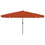 Sombrilla de Jardín con Luces LED ø395x245 cm Terracota von , Sonnenschirme - Ref: Foro24-42003649, Preis: 111,20 €, Rabatt: %