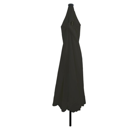 Paraguas de Jardín  con Luces LED ø395x245 cm Negro | Foro24.es | Tu tienda online para hogar, jardín y más Foro24.es