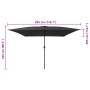 Parasol Cuadrado para Jardín 295x245 cm Antracita von , Sonnenschirme - Ref: Foro24-42003654, Preis: 78,11 €, Rabatt: %