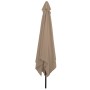 Paraguas de Jardín Cuadrado  295x245 cm Taupe | Foro24.es | Tu tienda online para hogar, jardín y más Foro24.es