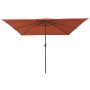 Parasol de Jardín Cuadrado 295x245 cm Terracota von , Sonnenschirme - Ref: Foro24-42003657, Preis: 89,50 €, Rabatt: %