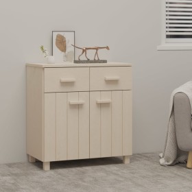 Aparador HAMAR madera de pino maciza marrón miel 79x40x80cm de vidaXL, Aparadores - Ref: Foro24-340436, Precio: 129,23 €, Des...