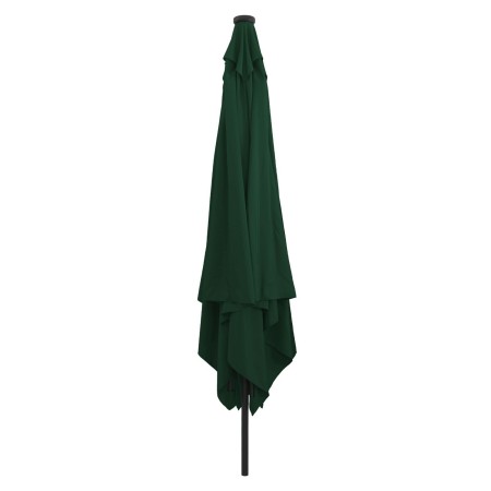 Paraguas cuadrado con luces LED 295x245 cm Verde | Foro24.es | Tu tienda online para hogar, jardín y más Foro24.es