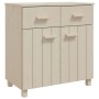 Aparador HAMAR madera de pino maciza marrón miel 79x40x80cm de vidaXL, Aparadores - Ref: Foro24-340436, Precio: 129,23 €, Des...