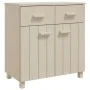 HAMAR Sideboard aus massivem Kiefernholz, honigbraun, 79 x 40 x 80 cm von vidaXL, Sideboards - Ref: Foro24-340436, Preis: 127...