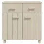 HAMAR Sideboard aus massivem Kiefernholz, honigbraun, 79 x 40 x 80 cm von vidaXL, Sideboards - Ref: Foro24-340436, Preis: 127...