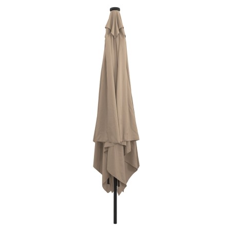 Paraguas cuadrado de jardín con luces LED 295x245 cm Taupe von , Sonnenschirme - Ref: Foro24-42003663, Preis: 112,72 €, Rabat...