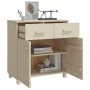 HAMAR Sideboard aus massivem Kiefernholz, honigbraun, 79 x 40 x 80 cm von vidaXL, Sideboards - Ref: Foro24-340436, Preis: 127...