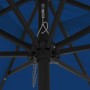 Parasol de Jardín Cuadrado  con Luces LED 295x245 cm Azul Claro | Foro24.es | Tu tienda online para hogar, jardín y más Foro24.es