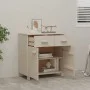HAMAR Sideboard aus massivem Kiefernholz, honigbraun, 79 x 40 x 80 cm von vidaXL, Sideboards - Ref: Foro24-340436, Preis: 127...