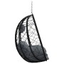 Cesta Silla Huevo Colgante sin Soporte Ratán Antracita by , Garden rockers - Ref: Foro24-42003844, Price: 153,86 €, Discount: %