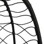 Cesta Silla Huevo Colgante sin Soporte Ratán Antracita by , Garden rockers - Ref: Foro24-42003844, Price: 153,86 €, Discount: %
