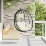 Silla Huevo Colgante Sin Soporte Crema Blanca Rattan Poli | Foro24.es | Tu tienda online para hogar, jardín y más Foro24.es