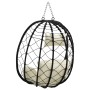 Silla Huevo Colgante Sin Soporte Crema Blanca Rattan Poli | Foro24.es | Tu tienda online para hogar, jardín y más Foro24.es