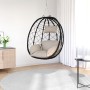 Cesta Silla Huevera Colgante sin Soporte Taupe Ratán Poli von , Gartenwippen - Ref: Foro24-42003846, Preis: 159,03 €, Rabatt: %