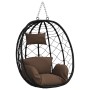 Cesta de Silla Huevo Colgante sin Soporte Café Ratán Poli von , Gartenwippen - Ref: Foro24-42003847, Preis: 156,26 €, Rabatt: %