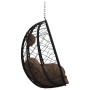 Cesta de Silla Huevo Colgante sin Soporte Café Ratán Poli von , Gartenwippen - Ref: Foro24-42003847, Preis: 156,26 €, Rabatt: %