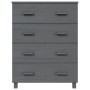 HAMAR sideboard solid dark gray pine wood 79x40x103.5 cm by vidaXL, Sideboards - Ref: Foro24-340426, Price: 171,09 €, Discoun...