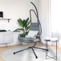 Silla Colgante con Soporte y Cojín Antracita de Acero | Foro24.es | Tu tienda online para hogar, jardín y más Foro24.es