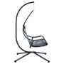 Silla Colgante con Soporte y Cojín Antracita de Acero | Foro24.es | Tu tienda online para hogar, jardín y más Foro24.es