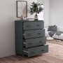 HAMAR sideboard solid dark gray pine wood 79x40x103.5 cm by vidaXL, Sideboards - Ref: Foro24-340426, Price: 171,09 €, Discoun...