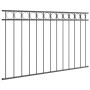 Panel de Cerca de Acero Gris 1.7x0.8 m | Foro24.es | Tu tienda online para hogar, jardín y más Foro24.es